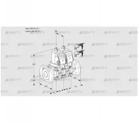 VCS3E50F/50F05NNKGR8/PPPP/PPPP (88106633) Сдвоенный газовый клапан Kromschroder