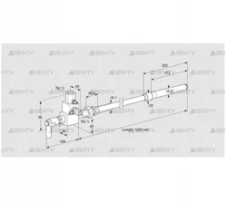 ZMIC 28G1200R (84235127) Пилотная горелка Kromschroder