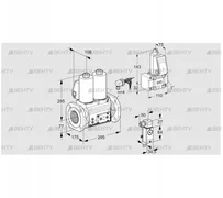 VCS665F05NNWLE/1-PP/PPZ- (88204723) Сдвоенный газовый клапан Kromschroder