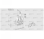VCS2E40R/40R05NLWGR3/3-PP/PPPP (88105613) Сдвоенный газовый клапан Kromschroder