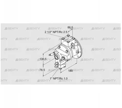 TJ27X0075-B4AHSCNF5XXFAB3 (85401165) Газовая горелка Kromschroder