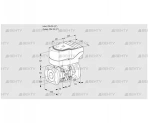 IFC350/50F05-40PPPP/40A2A (88303534) Регулирующий клапан с сервоприводом Kromschroder