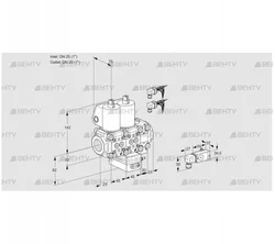 VCD1E25R/25R05ND-50VWL6/PP3-/2--3 (88100274) Регулятор давления Kromschroder