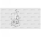 VAS7T80A05LWE/PP/PP (88207910) Газовый клапан Kromschroder