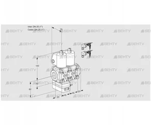 VCD1E25R/25R05D-100NWL6/PPPP/PPPP (88107270) Регулятор давления Kromschroder