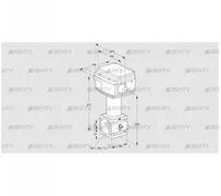 RV 2/BML10Q60E (86060595) Регулирующий клапан Kromschroder