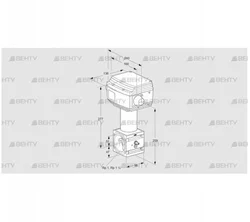 RV 2/BML10Q60E (86060595) Регулирующий клапан Kromschroder