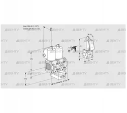 VCD2E40R/40R05FND-50WL/PPBS/PPPP (88104261) Регулятор давления Kromschroder