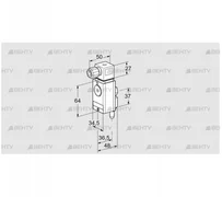 DG 60VC4-6W (84448281) Датчик-реле давления газа Kromschroder