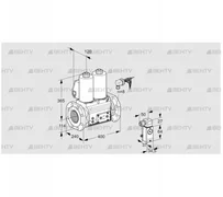 VCS9125F05NNALE/PPPP/P2EP (88204450) Сдвоенный газовый клапан Kromschroder