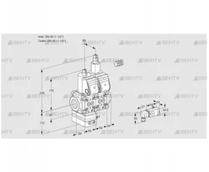 VCD2E40R/40R05D-25LWR/2-PP/PPPP (88100234) Регулятор давления Kromschroder