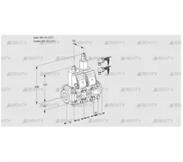 VCS1E15R/15R05NLVWR6/PPPP/PPPP (88104731) Сдвоенный газовый клапан Kromschroder