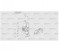 VAD1-/25R/NW-25A (88031182) Газовый клапан с регулятором давления Kromschroder