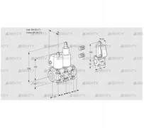 VCS1E25R/25R05NLWL3/PPBS/PPPP (88102722) Сдвоенный газовый клапан Kromschroder