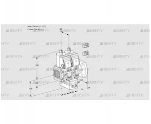 VCD3E40R/50F05FND-25WR3/PPPP/PPPP (88106209) Регулятор давления Kromschroder