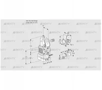 VAG1-/15R/NWBE (88032607) Газовый клапан с регулятором соотношения Kromschroder