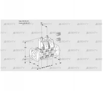 VCS3E50F/50F05NNKR3/PPPP/PPPP (88107164) Сдвоенный газовый клапан Kromschroder