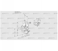 VAG125/15R/NWBE (88015037) Газовый клапан с регулятором соотношения Kromschroder