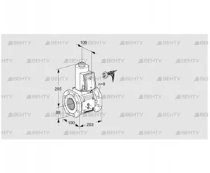 VAS780F05NKB/PP/PP (88204748) Газовый клапан Kromschroder