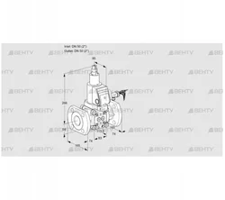 VAS350F/LWGR (88010349) Газовый клапан Kromschroder