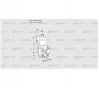 VAN1T-/15N/NWGL (88026670) Сбросной газовый клапан Kromschroder