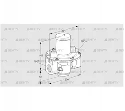 GDJ 50R04-4Z (03155065) Регулятор давления Kromschroder