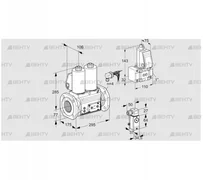 VCS665F05NNWLE/1-PP/PPZ- (88206576) Сдвоенный газовый клапан Kromschroder