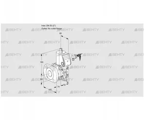 VAS350/-F/NW (88008768) Газовый клапан Kromschroder