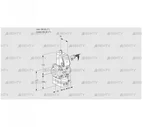 VAV125R/NWAK (88032692) Газовый клапан с регулятором соотношения Kromschroder