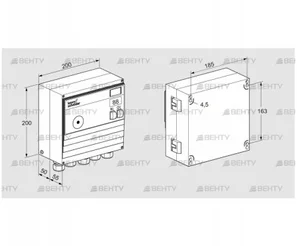 BCU460-3/1L25W3GBS2 (88612718) Блок управления горением Kromschroder