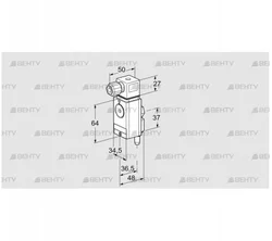 DG 300VC4-6WG (84448973) Датчик-реле давления газа Kromschroder