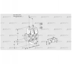 VCD1E20R/20R05ND-50QR3/3-PP/PPPP (88105727) Регулятор давления Kromschroder