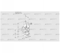 VAG115R/NWBN (88030743) Газовый клапан с регулятором соотношения Kromschroder