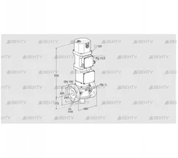 VK 150F04MXG43 (85314615) Газовый клапан с приводом Kromschroder