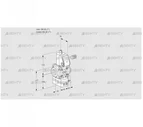 VAV125R/NYAK (88020494) Газовый клапан с регулятором соотношения Kromschroder