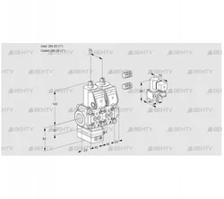 VCD1E25R/25R05D-25NWR3/PPPP/PPBY (88104618) Регулятор давления Kromschroder