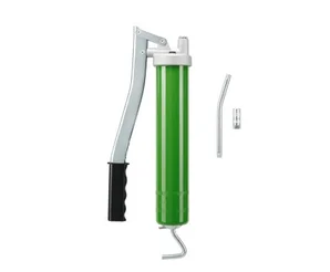 Шприц для смазки Pressol PRELIxx 2014.1, с ниппелем для заполнения и трубкой, зеленый