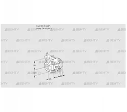 VFC120/20R05-08MMMM (88300858) Регулирующий клапан Kromschroder