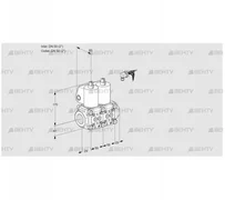 VCS2E50R/50R05NNWL/PPPP/PPPP (88103241) Сдвоенный газовый клапан Kromschroder