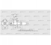 BIC 125MB-100/135-(26)E (84034320) Газовая горелка Kromschroder