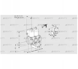 VCG1E15R/15R05NGEWL/PPBY/PPPP (88100800) Клапан с регулятором соотношения Kromschroder