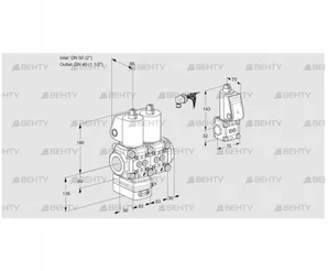 VCD3E50R/40R05D-25NWL/PPZS/PPPP (88107490) Регулятор давления Kromschroder