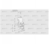 VAG1T20N/NQGLAA (88023994) Газовый клапан с регулятором соотношения Kromschroder