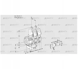 VCD1T25N/25N05F4D-100NQGR/PP3-/PPPP (88100547) Регулятор давления Kromschroder