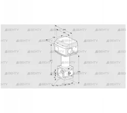 RV 2/WML10W60E (86060550) Регулирующий клапан Kromschroder