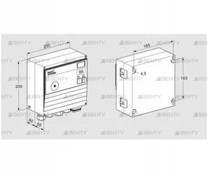 BCU465-5/1LR3GBACB1/1 (88611235) Блок управления горением Kromschroder