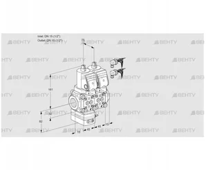 VCD1E15R/15R05D-100NWSR8/PPPP/PPPP (88103876) Регулятор давления Kromschroder