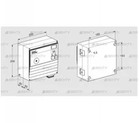 BCU465T-3/1LR3-D3OB1/1E1 (88615033) Блок управления горением Kromschroder