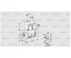 VCS665F05NLWR3E/P2PP/PMEP (88206664) Сдвоенный газовый клапан Kromschroder