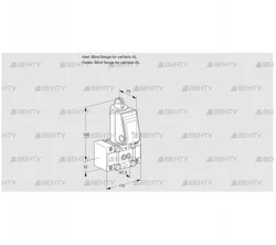 VAS1W0/NW (88011370) Газовый клапан Kromschroder